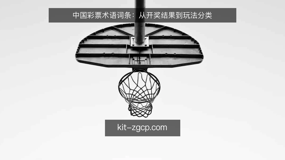 中国彩票术语词条：从开奖结果到玩法分类